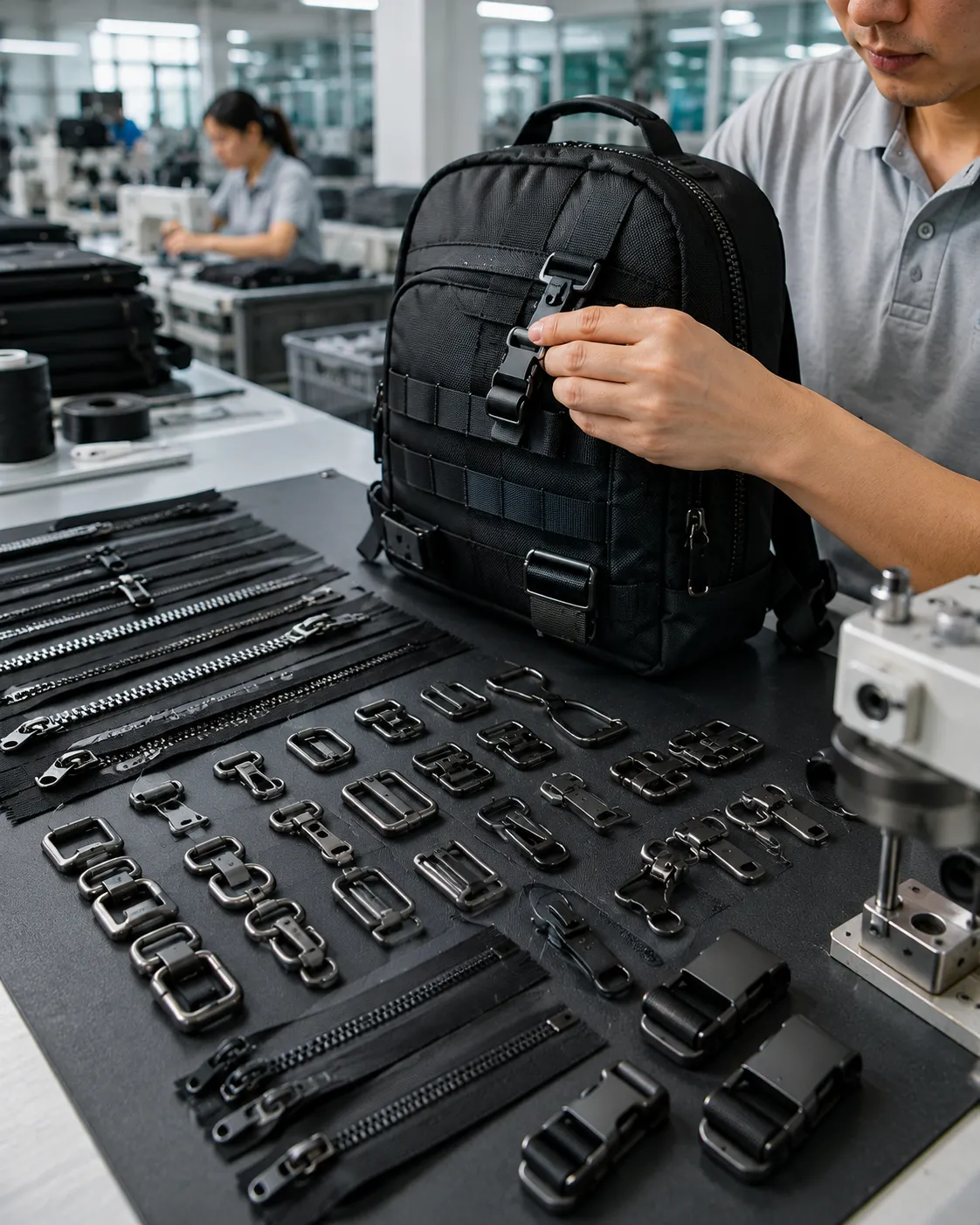 Custom Backpack Hardware