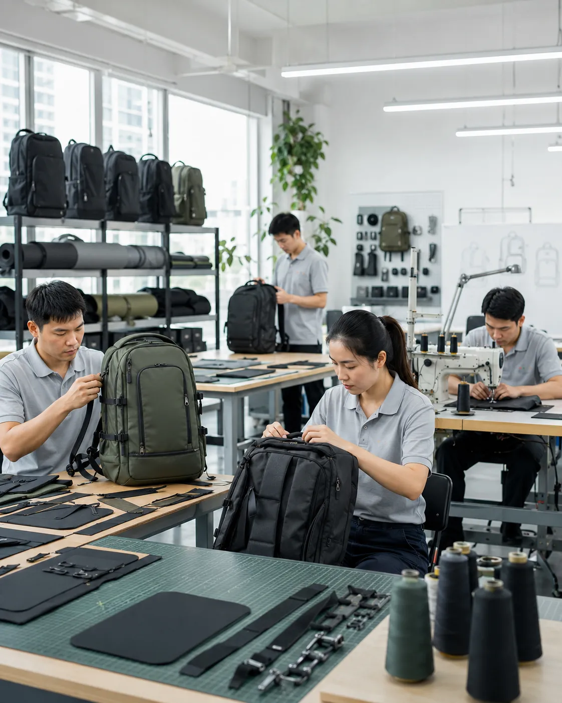 Custom Travel Backpack Design and Prototyping