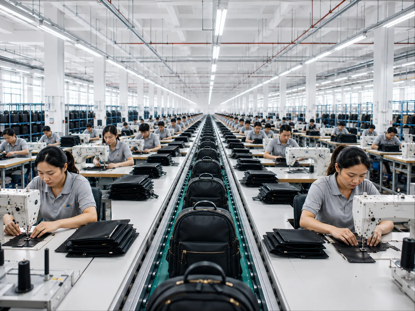 Backpack Production Line