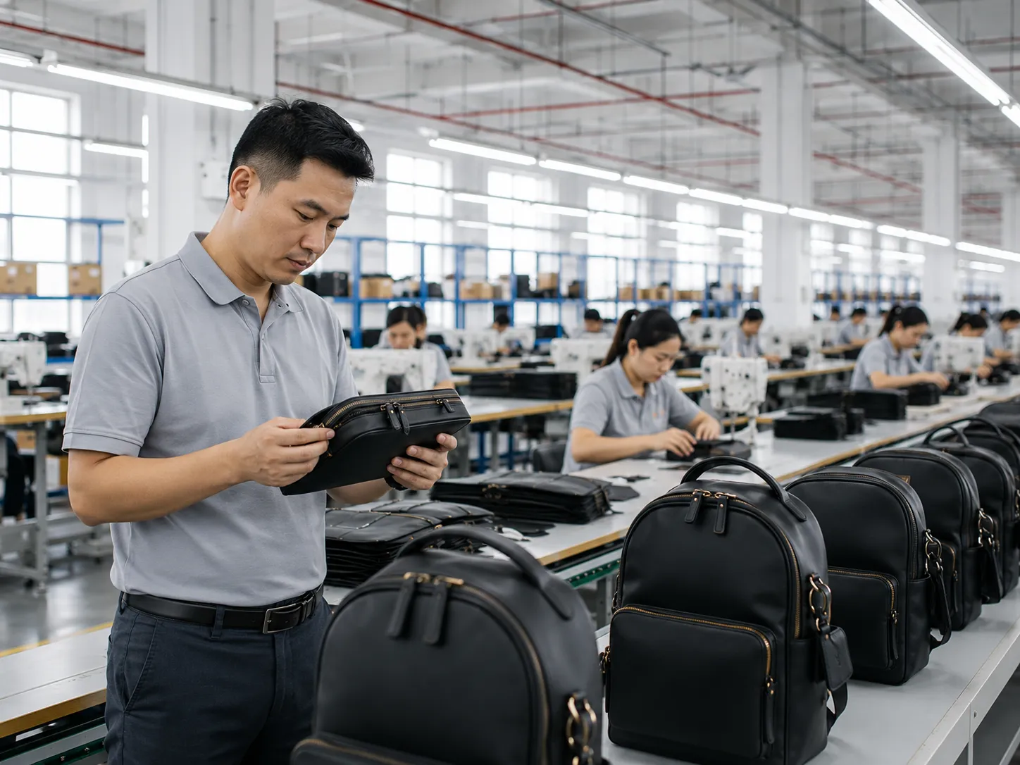 Quality control in bag manufacturing