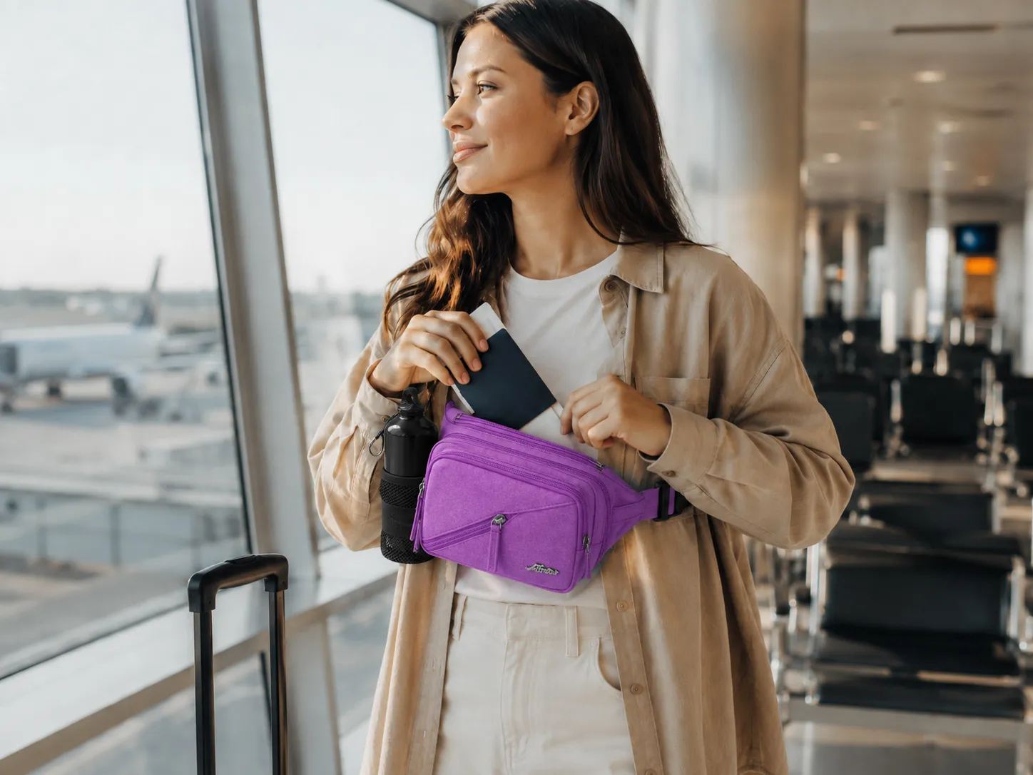 Airport Travel Fanny Pack