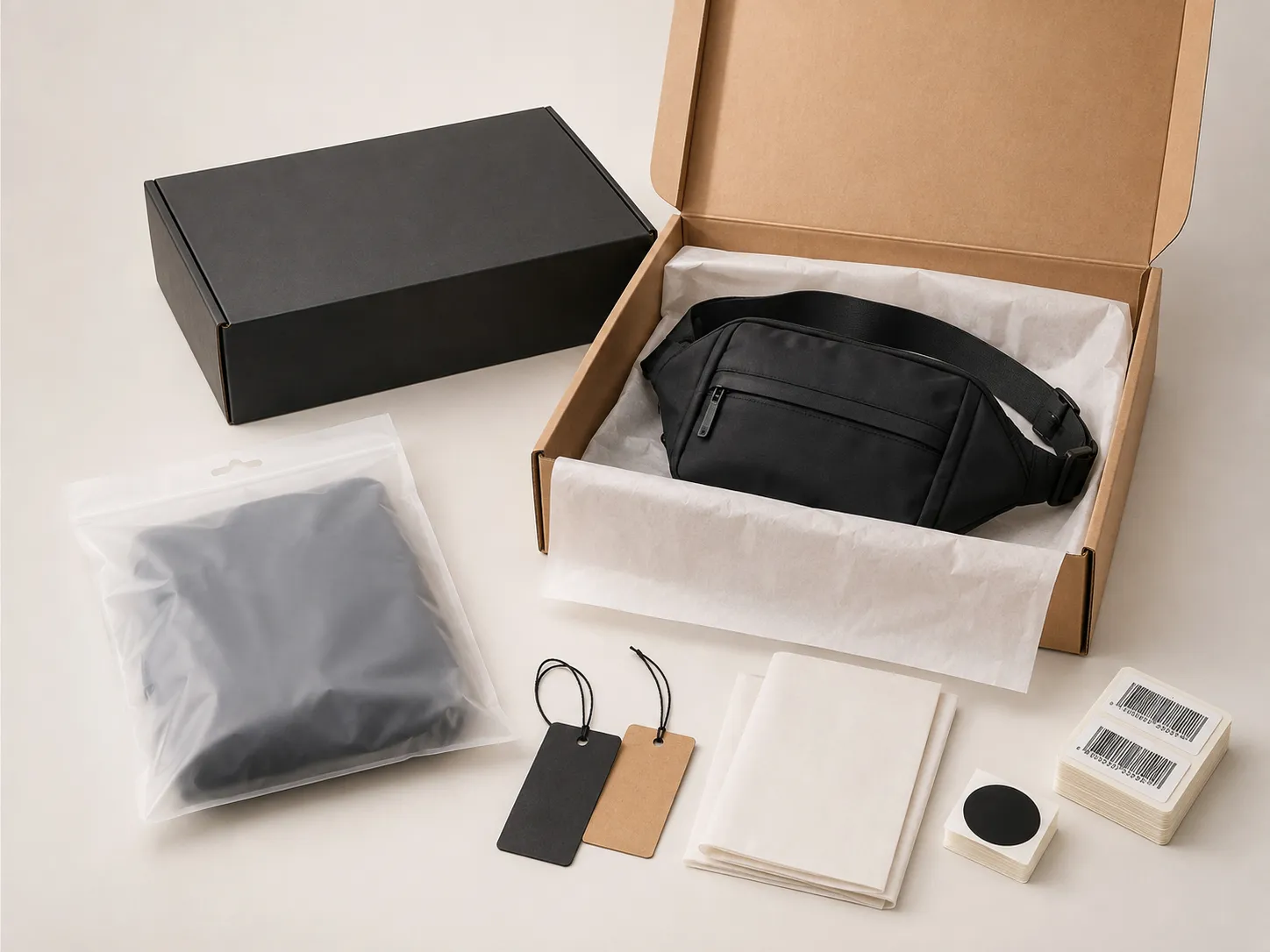 Custom bag packaging