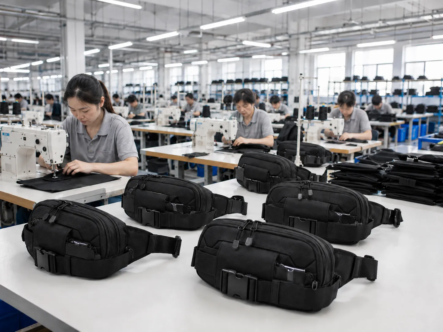 Professional Fanny Pack Manufacturing Facility
