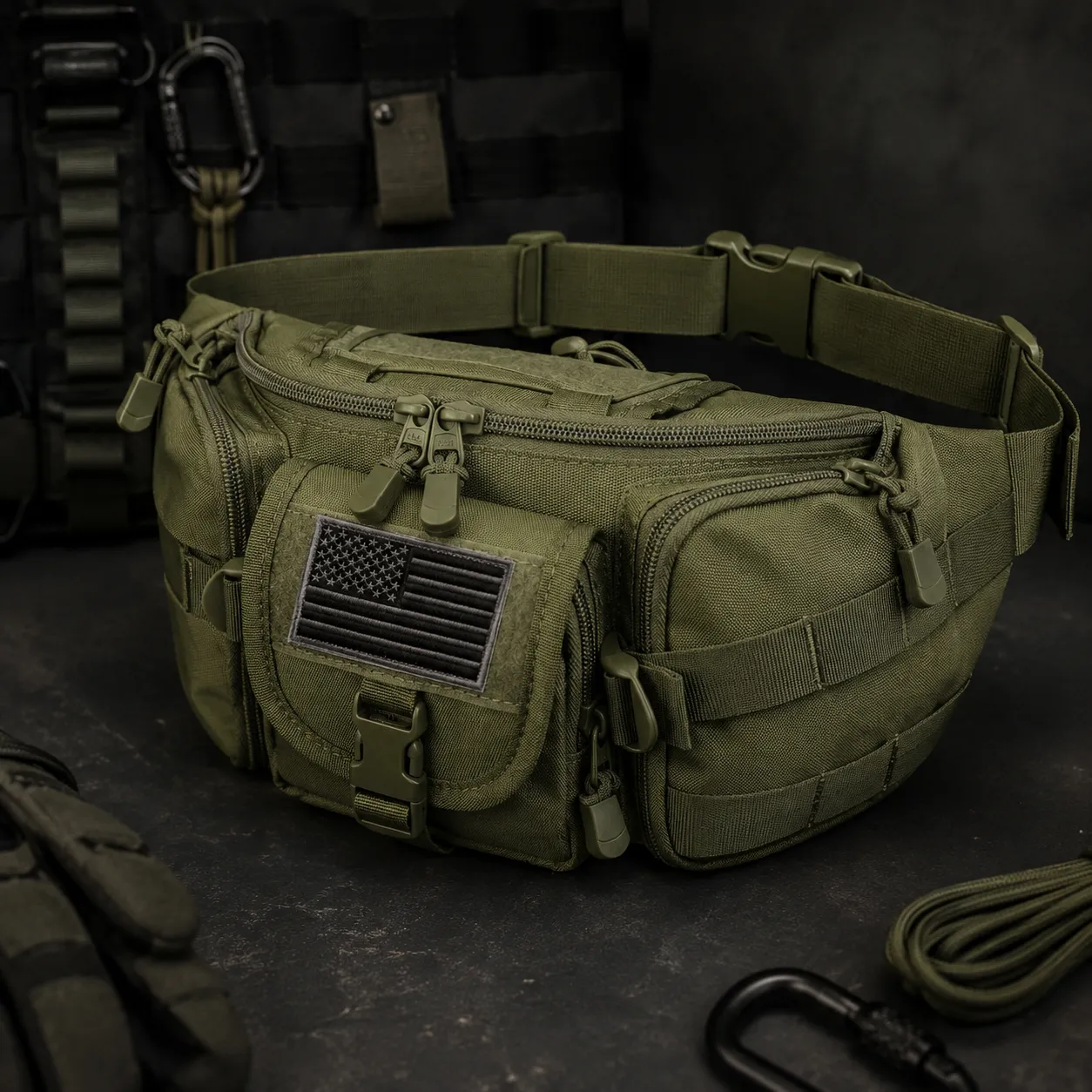 MOLLE Compatible Tactical Fanny Pack