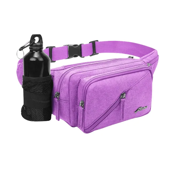 Premium Leather Travel Waist Bag
