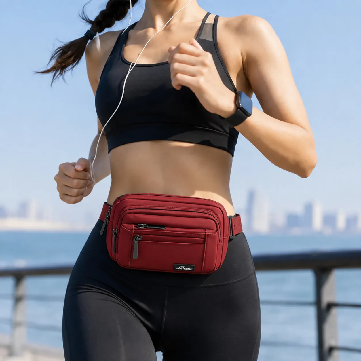 Lightweight Nylon Running Fanny Pack